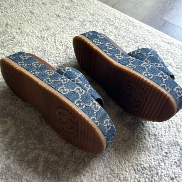 Gucci 100% Authentic GG Platforms - Picture 2 of 4
